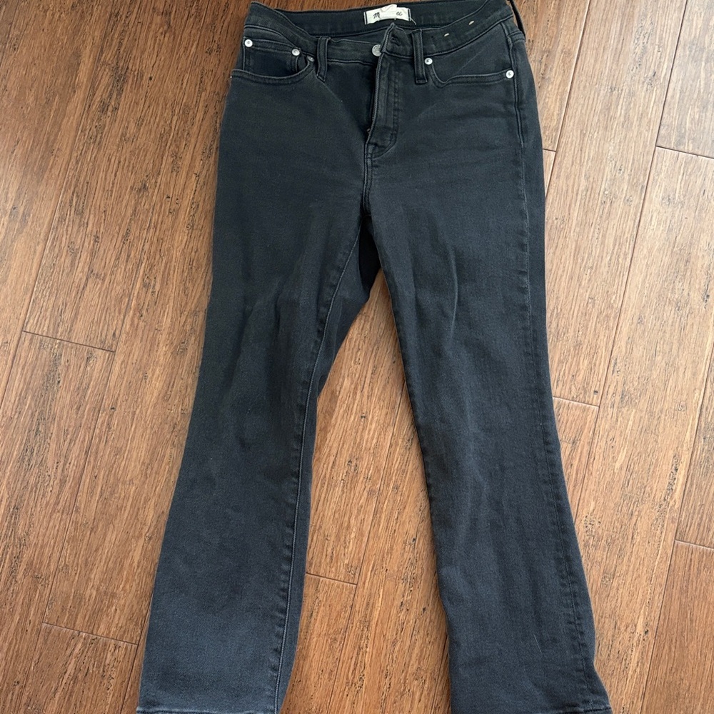Madewell Kickout Crop Straight Leg Women's Jeans